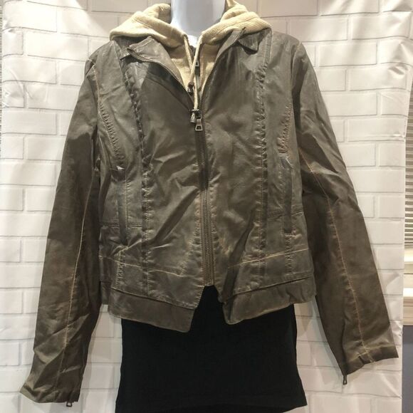 Collection B Vegan Leather Jacket - Picture 2 of 6